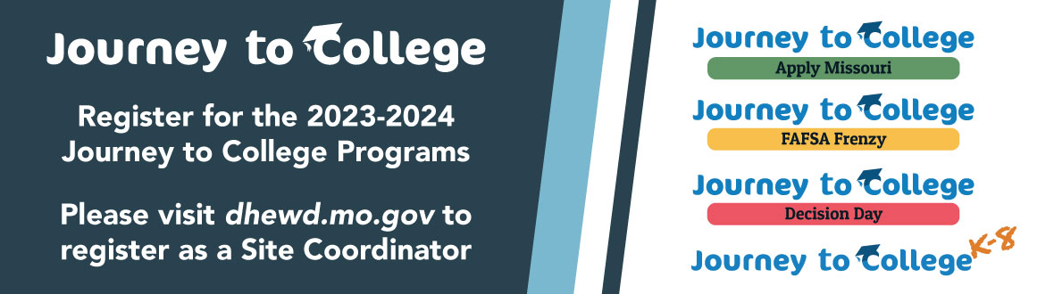 2023-24 Journey to College Site Registration Form page