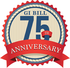 GI Bill 75th Anniversary, ribbon