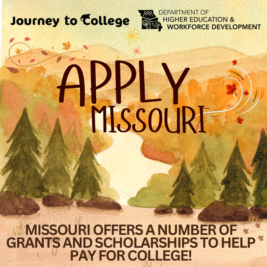 Missouri offers a number of scholarships to help pay for college