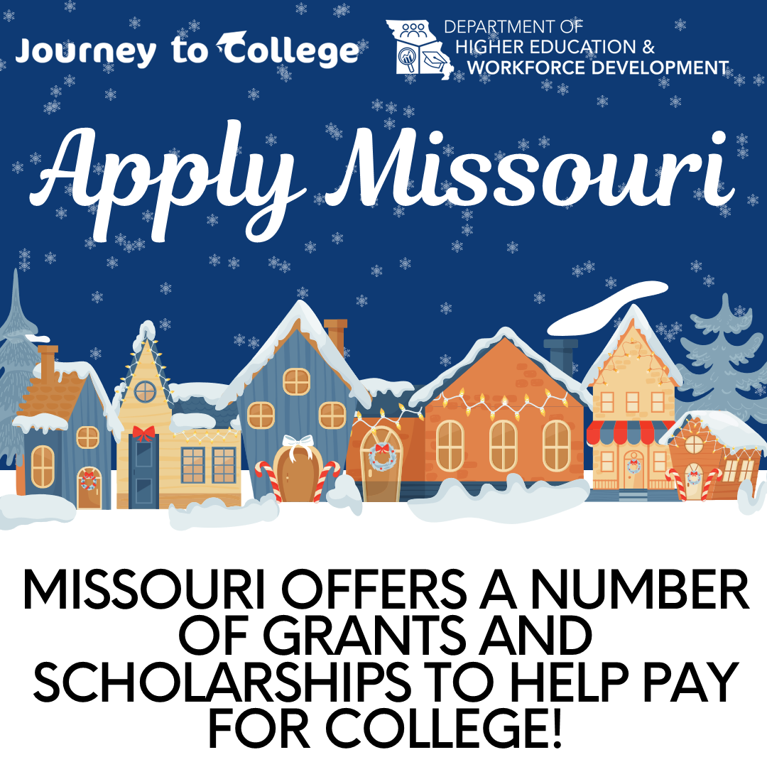 Missouri offers a number of scholarships to help pay for college