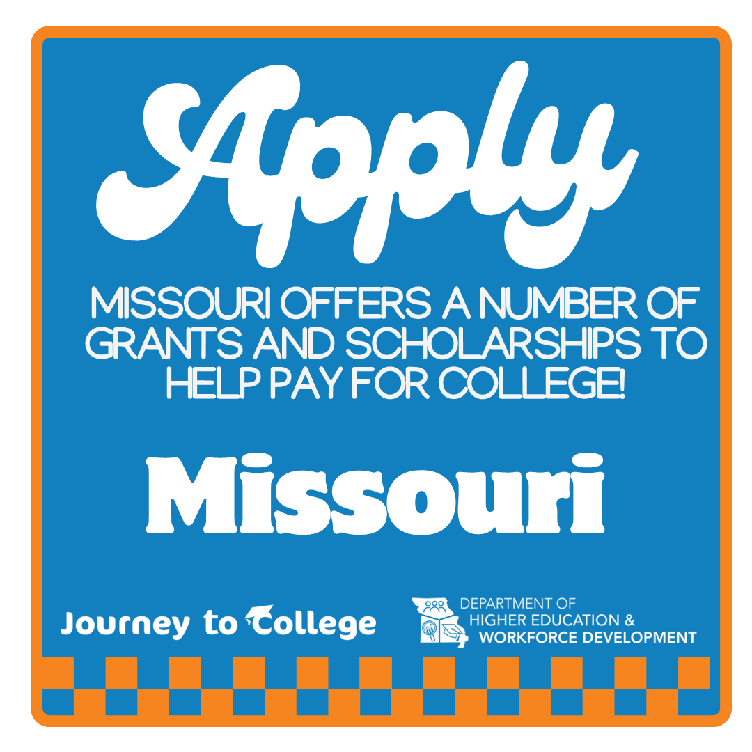 Missouri offers a number of scholarships to help pay for college