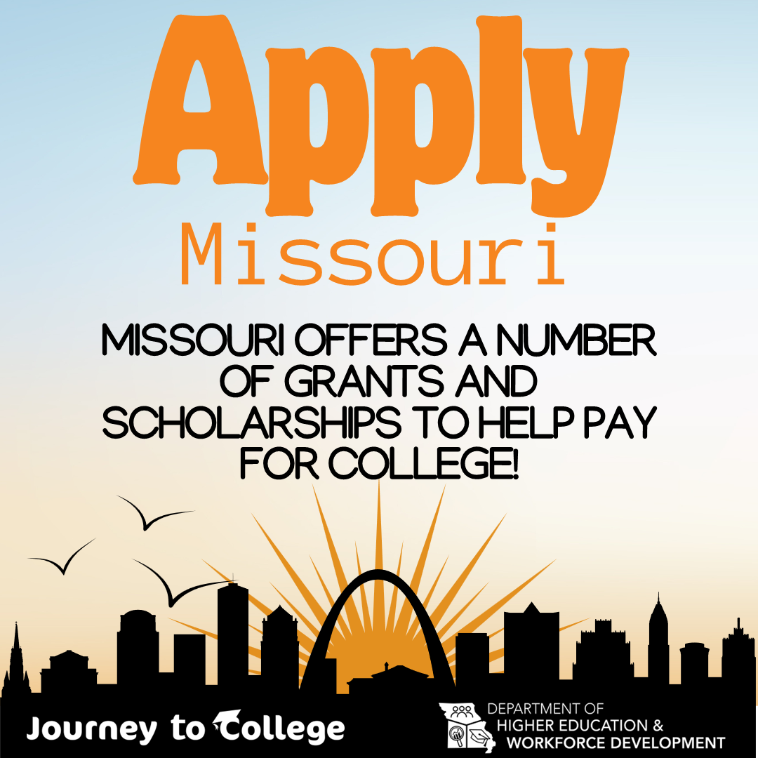 Missouri offers a number of scholarships to help pay for college