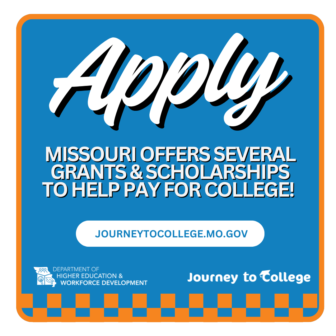 Graphic for schools in Missouri to use to promote their ApplyMO events.